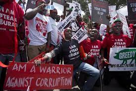 Anticorruption march