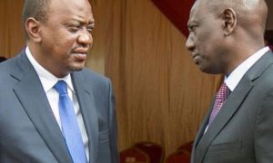 Uhuru Kenyatta and Ruto